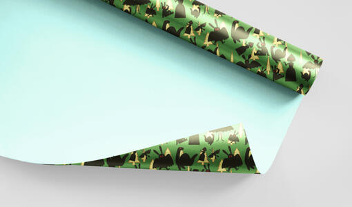 Pattern mockup design Wrapping paper Pattern mockup design Wrapping paper